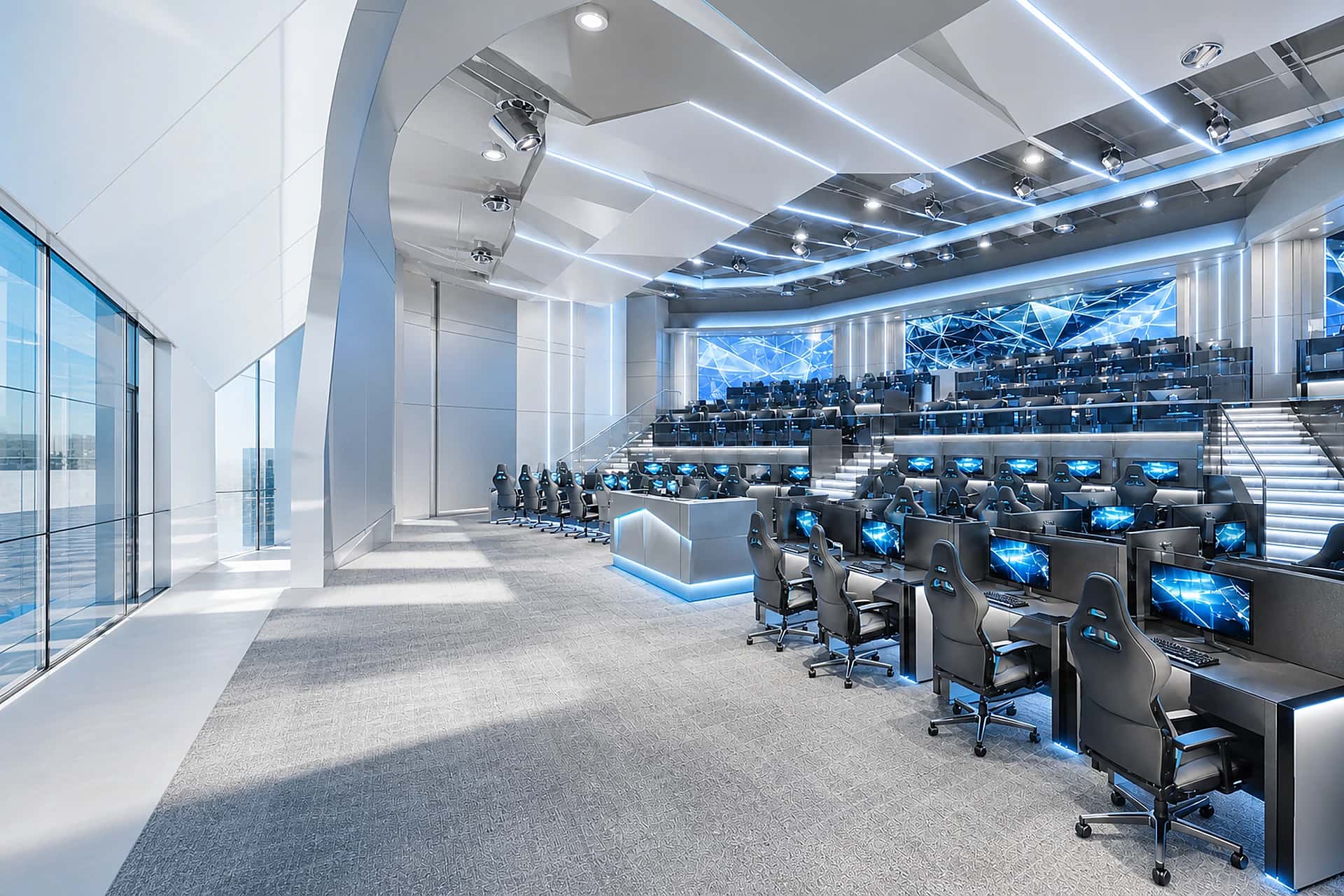 Không gian esports được triển khai bởi GiangCuon Gaming